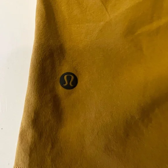 Lululemon men’s mustard colored shorts. Size L. - Picture 2 of 4
